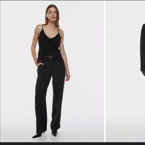 Aritzia wilfred effortless low rise pant